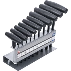 BGS-7099 Csavarhúzó készlet T-fogantyúval, coll méret (3/32"-3/8") 10 darabos