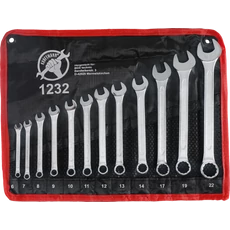 BGS csillag-villáskulcs készlet, 6-22mm, 12db BGS csillag-villáskulcs készlet, 6-22mm, 12db