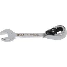 BGS-30710 Racsnis csillag-villáskulcs, rövid 10mm BGS-30710 Racsnis csillag-villáskulcs, rövid 10mm