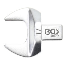 BGS-6900-17 Villásfej nyomatékkulcshoz, 17mm (befogó 9x12mm)