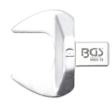BGS-6900-19 Villásfej nyomatékkulcshoz, 19mm (befogó 9x12mm)