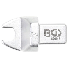 BGS-6900-7 Villásfej nyomatékkulcshoz, 7mm (befogó 9x12mm)