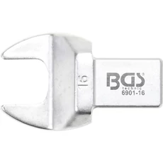 BGS-6901-16 Villásfej nyomatékkulcshoz, 16mm (befogó 14x18mm)