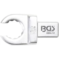 BGS-6904-12 Csillagfej nyomatékkulcshoz, nyitott 12mm (befogó 9x12mm) BGS-6904-12 Csillagfej nyomatékkulcshoz, nyitott 12mm (befogó 9x12mm)