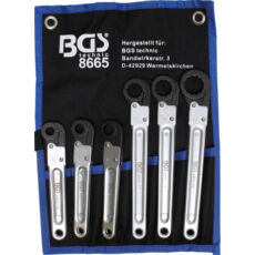 BGS-8665 Speciális racsnis kulcs készlet 10-22mm, 6 darabos