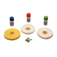 BGS-3990 Polírozó készlet lágy fémekhez 7 részes BGS-3990 Polírozó készlet lágy fémekhez 7 részes