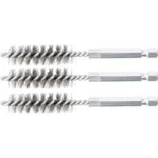 BGS-3078-13-S Acélkefe, 13mm (1/4" befogás) 3 részes