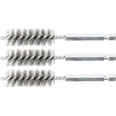 BGS-3078-15-S Acélkefe, 15mm (1/4" befogás) 3 részes