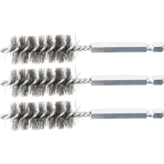 BGS-3078-17-S Acélkefe, 17mm (1/4" befogás) 3 részes