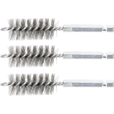 BGS-3078-19-S Acélkefe, 19mm (1/4" befogás) 3 részes