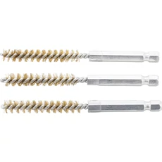 BGS-3078-8-M Sárgaréz kefe, 8mm (1/4" befogás) 3 részes