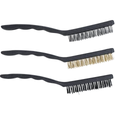 BGS-3079 Kefekészlet 225mm, 3 darabos BGS-3079 Kefekészlet 225mm, 3 darabos