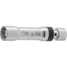 BGS-2391 Gyújtógyertya csuklós toldat, tizenkétszögletű, tartórugóval (3/8&quot;) 16mm