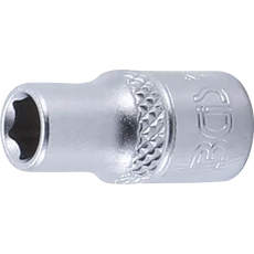 BGS-2478 Dugókulcs, hatszögletű 6,3mm (1/4&quot;) 6mm