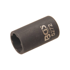 BGS-5272 Spirálbites dugókulcsbetét, csavarkiszedő 10mm (3/8&quot;) 12mm