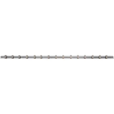BGS-2120 Dugókulcstartó sín, 15 kapoccsal 6,3mm (1/4")