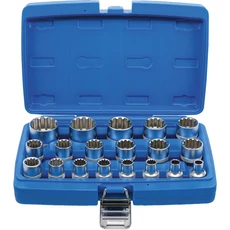 BGS 2152 univerzális dugókulcs készlet, 1/2", 8-32mm, 19db
