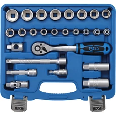 BGS-2227 Dugókulcskészlet 10mm (3/8") 26 darabos