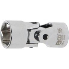 BGS-2455 Csuklós dugókulcs hatszögletű 10mm (3/8&quot;) 15mm