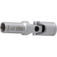 BGS-2982 Csuklós dugófej izzítógyertyához, 10mm (3/8”) 10mm