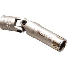 BGS-2983 Csuklós dugófej izzítógyertyához, 10mm (3/8”) 12mm