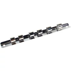BGS-2318 Dugókulcstartó sín, 7 kapoccsal 12,5mm (1/2")