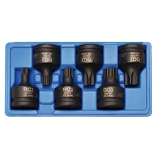 BGS-5055 Levegős kulcs készlet 3/4" Torx T55 - T100 BGS-5055 Levegős kulcs készlet 3/4" Torx T55 - T100