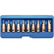 BGS-5097 Levegős dugókulcskészlet 12,5mm (1/2&quot;) T20-T70, 10 darabos