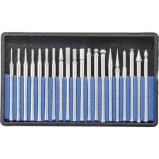 BGS-1607 Gyémántszemcsés csiszoló- és marószerszám, 20 darabos BGS-1607 Gyémántszemcsés csiszoló- és marószerszám, 20 darabos