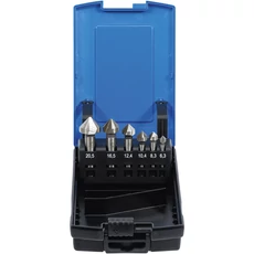 BGS-1997 HSS Kúpos süllyesztő készlet "C" forma, 6 darabos BGS-1997 HSS Kúpos süllyesztő készlet "C" forma, 6 darabos