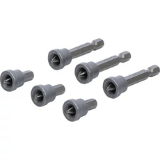 BGS-50406 Behajtófej készlet mélységi ütközővel, gipszkarton lapokhoz 6,3mm (1/4")  PH2, 6db