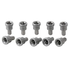 BGS-50408 Gipszkarton behajtófej készlet 6,3mm (1/4") csillag PH2, 10 darabos