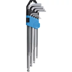BGS-799 Imbuszkulcs készlet coll 1/16"-3/8", 9 db-os, CV.