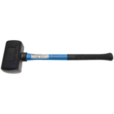 BGS-1968 Műanyag kalapács üvegszálas nyéllel (visszaütésmentes) 70mm, 2100g