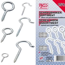 BGS-8136 Kampó készlet, 151 db BGS-8136 Kampó készlet, 151 db
