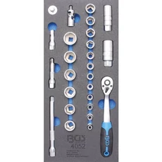 BGS-4052 Műhelykocsi-betét, dugókulcskészlet 26 darabos BGS-4052 Műhelykocsi-betét, dugókulcskészlet 26 darabos