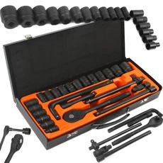 BJC kézi dugókulcs készlet, 1/2&quot;, 8-32mm, 24 részes