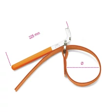 Beta 1490/1 szíjas olajszűrő leszedő, nikkelezett, PVC-bevonatú nyéllel