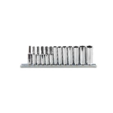 Beta 900L/SB13 13 részes 1/4" hatlapú hosszú dugókulcs készlet