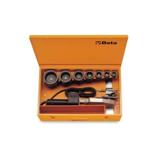 Beta 310/C8 csőhegesztő 7 idommal, fémdobozban Beta 310/C8 csőhegesztő 7 idommal, fémdobozban