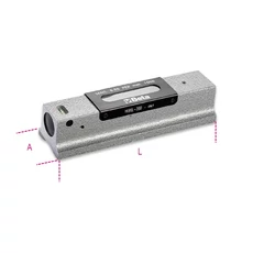 Beta 1699L precíziós vízmérték, vasöntvény, köszörült prizmaalaplappal, 2 törésbiztos libella, fadobozban, pontosság: 0.05 mm/m 