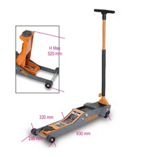 Beta 3029L/2T alacsony profilú hosszú krokodilemelő, 2t