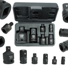 Black 13556 dugókulcs adapter készlet, CrV, 1/2&quot;-3/8&quot;, 6db-os