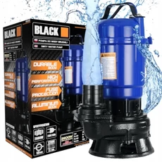 Black szennyvíz átemelő szivattyú 2.6kW, 7.5A, 10m