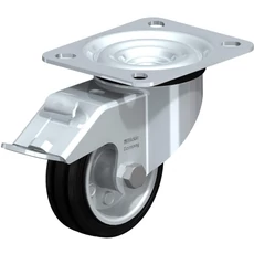 Blickle LE-VE 80R-FI forgóvillás műszaki kerék stop-fix fékkel 80 mm