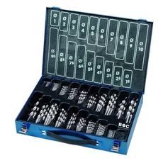 Bohrcraft fúrószár készlet, HSS-G, 1-10mm, 170db