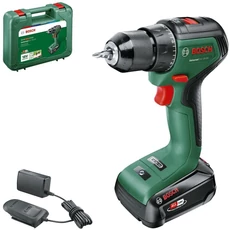 Bosch Universal Drill 18V-60 akkus fúró-csavarozó kofferban, 18V, 13mm (2.5Ah akku és töltő)