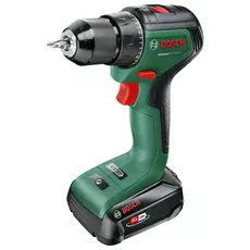 Bosch Universal Drill 18V-EC akkus fúrócsavarozó kofferban, 18V, 13mm (2Ah akkuval és töltővel)