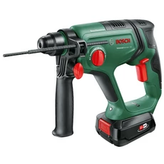 Bosch Universal Hammer akkus fúrókalapács kofferban, SDS-Plus, 18V, (2.5Ah akkuval és töltővel)