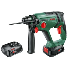 Bosch Universal Hammer akkus fúrókalapács kofferban, SDS-Plus, 18V, (2db 2.5Ah akkuval és töltővel) Bosch Universal Hammer akkus fúrókalapács kofferban, SDS-Plus, 18V, (2db 2.5Ah akkuval és töltővel)